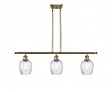 Innovations Lighting 516-3I-AB-G292 - Salina - 3 Light - 36 inch - Antique Brass - Stem hung - Island Light