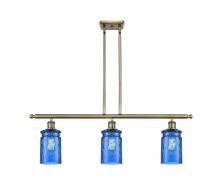 Innovations Lighting 516-3I-AB-G352-BL - Candor 3 Light Island Light