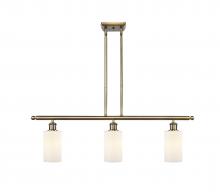 Innovations Lighting 516-3I-AB-G801 - Clymer - 3 Light - 36 inch - Antique Brass - Stem hung - Island Light