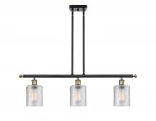 Innovations Lighting 516-3I-BAB-G112 - Cobbleskill - 3 Light - 36 inch - Black Antique Brass - Stem hung - Island Light
