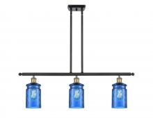 Innovations Lighting 516-3I-BAB-G352-BL - Candor 3 Light Island Light