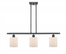 Innovations Lighting 516-3I-BK-G111 - Cobbleskill - 3 Light - 36 inch - Matte Black - Stem hung - Island Light