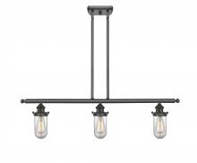 Innovations Lighting 516-3I-OB-CE231-CL - Kingsbury - 3 Light - 36 inch - Oil Rubbed Bronze - Stem hung - Island Light