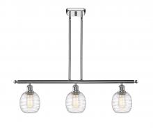Innovations Lighting 516-3I-PC-G1013 - Belfast - 3 Light - 36 inch - Polished Chrome - Stem hung - Island Light