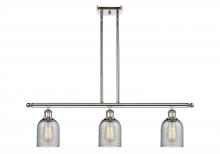Innovations Lighting 516-3I-PN-G257 - Caledonia - 3 Light - 36 inch - Polished Nickel - Stem hung - Island Light