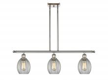 Innovations Lighting 516-3I-PN-G82 - Eaton - 3 Light - 36 inch - Polished Nickel - Stem hung - Island Light
