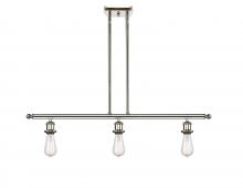 Innovations Lighting 516-3I-PN - Bare Bulb - 3 Light - 36 inch - Polished Nickel - Stem hung - Island Light