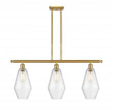 Innovations Lighting 516-3I-SG-G654-7 - Cindyrella - 3 Light - 36 inch - Satin Gold - Stem hung - Island Light