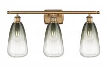 Innovations Lighting 516-3W-BB-G480-6SL - Brookhaven Almond - 3 Light - 26 inch - Brushed Brass - Bath Vanity Light