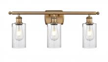 Innovations Lighting 516-3W-BB-G804 - Clymer - 3 Light - 24 inch - Brushed Brass - Bath Vanity Light
