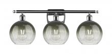 Innovations Lighting 516-3W-PC-G483-8SL - Brookhaven Globe - 3 Light - 28 inch - Polished Chrome - Bath Vanity Light