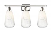 Innovations Lighting 516-3W-PN-G480-6OP - Brookhaven Almond - 3 Light - 26 inch - Polished Nickel - Bath Vanity Light