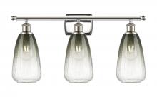 Innovations Lighting 516-3W-PN-G480-6SL - Brookhaven Almond - 3 Light - 26 inch - Polished Nickel - Bath Vanity Light
