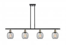 Innovations Lighting 516-4I-BAB-G104 - Belfast - 4 Light - 48 inch - Black Antique Brass - Stem hung - Island Light