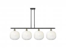Innovations Lighting 516-4I-BAB-G481-10OP - Brookhaven Sphere - 4 Light - 49 inch - Black Antique Brass - Stem Hung - Island Light