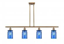 Innovations Lighting 516-4I-BB-G352-BL - Candor 4 Light Island Light