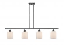 Innovations Lighting 516-4I-BK-G111 - Cobbleskill - 4 Light - 48 inch - Matte Black - Stem hung - Island Light