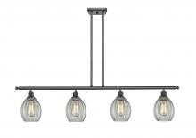 Innovations Lighting 516-4I-BK-G82 - Eaton - 4 Light - 48 inch - Matte Black - Stem hung - Island Light