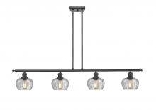 Innovations Lighting 516-4I-BK-G92-LED - Fenton - 4 Light - 48 inch - Matte Black - Stem hung - Island Light