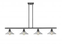 Innovations Lighting 516-4I-OB-G132 - Orwell - 4 Light - 48 inch - Oil Rubbed Bronze - Stem hung - Island Light