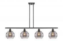Innovations Lighting 516-4I-OB-G556-8SM - Rochester - 4 Light - 48 inch - Oil Rubbed Bronze - Stem hung - Island Light