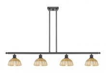 Innovations Lighting 516-4I-OB-NBD2-75-NAT - Bristol Natural II - 4 Light - 48 inch - Oil Rubbed Bronze - Stem Hung - Island Light
