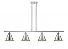 Innovations Lighting 516-4I-PC-M8-LED - Smithfield - 4 Light - 48 inch - Polished Chrome - Stem hung - Island Light