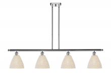 Innovations Lighting 516-4I-PC-NBD-75-NAT - Bristol Natural - 4 Light - 48 inch - Polished Chrome - Cord hung - Island Light