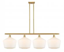 Innovations Lighting 516-4I-SG-G651-12 - Cindyrella - 4 Light - 50 inch - Satin Gold - Stem hung - Island Light
