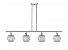 Innovations Lighting 516-4I-SN-G104-LED - Belfast - 4 Light - 48 inch - Brushed Satin Nickel - Stem hung - Island Light