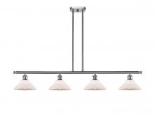 Innovations Lighting 516-4I-SN-G131 - Orwell - 4 Light - 48 inch - Brushed Satin Nickel - Stem hung - Island Light