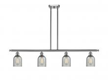 Innovations Lighting 516-4I-SN-G257 - Caledonia - 4 Light - 48 inch - Brushed Satin Nickel - Stem hung - Island Light