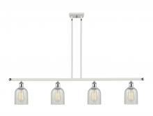Innovations Lighting 516-4I-WPC-G2511 - Caledonia - 4 Light - 48 inch - White Polished Chrome - Stem hung - Island Light
