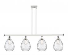 Innovations Lighting 516-4I-WPC-G372 - Waverly - 4 Light - 48 inch - White Polished Chrome - Stem hung - Island Light