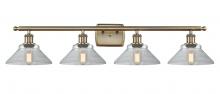 Innovations Lighting 516-4W-AB-G132 - Orwell - 4 Light - 38 inch - Antique Brass - Bath Vanity Light