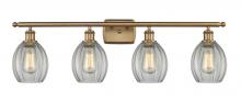 Innovations Lighting 516-4W-BB-G82 - Eaton - 4 Light - 36 inch - Brushed Brass - Bath Vanity Light