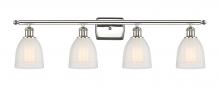 Innovations Lighting 516-4W-PN-G441 - Brookfield - 4 Light - 36 inch - Polished Nickel - Bath Vanity Light