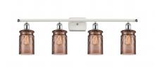 Innovations Lighting 516-4W-WPC-G352-TOF - Candor 4 Light Bath Vanity Light