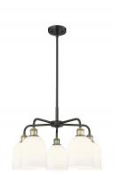 Innovations Lighting 516-5CR-BAB-G558-6GWH - Bella - 5 Light - 24 inch - Black Antique Brass - Chandelier