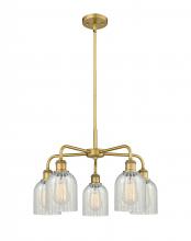 Innovations Lighting 516-5CR-BB-G2511 - Caledonia - 5 Light - 23 inch - Brushed Brass - Chandelier