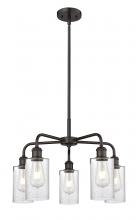 Innovations Lighting 516-5CR-OB-G804 - Clymer - 5 Light - 22 inch - Oil Rubbed Bronze - Chandelier