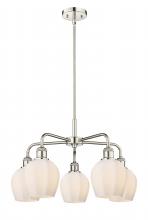 Innovations Lighting 516-5CR-PN-G461-6 - Norfolk - 5 Light - 24 inch - Polished Nickel - Chandelier