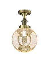 Innovations Lighting 517-1CH-AB-G208-8 - Beacon - 1 Light - 8 inch - Antique Brass - Semi-Flush Mount