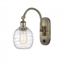 Innovations Lighting 518-1W-AB-G1013 - Belfast - 1 Light - 6 inch - Antique Brass - Adjustable Swing Arm