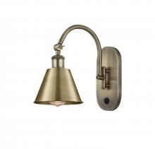 Innovations Lighting 518-1W-AB-M8 - Smithfield - 1 Light - 7 inch - Antique Brass - Adjustable Swing Arm