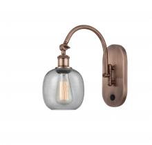 Innovations Lighting 518-1W-AC-G104 - Belfast - 1 Light - 6 inch - Antique Copper - Adjustable Swing Arm