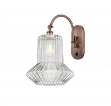 Innovations Lighting 518-1W-AC-G212 - Springwater - 1 Light - 12 inch - Antique Copper - Adjustable Swing Arm
