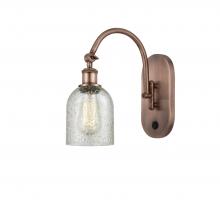 Innovations Lighting 518-1W-AC-G259 - Caledonia - 1 Light - 5 inch - Antique Copper - Adjustable Swing Arm