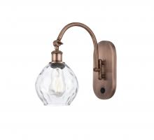 Innovations Lighting 518-1W-AC-G362 - Waverly - 1 Light - 6 inch - Antique Copper - Adjustable Swing Arm