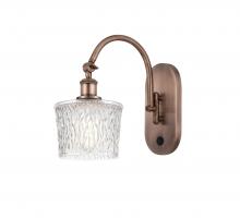 Innovations Lighting 518-1W-AC-G402 - Niagara - 1 Light - 7 inch - Antique Copper - Adjustable Swing Arm